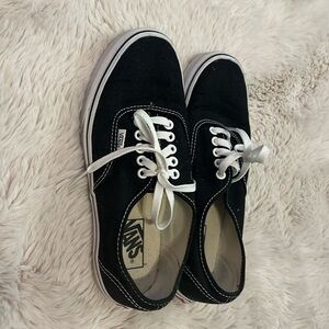 Black Vans Authentic Shoe Womens Size 9